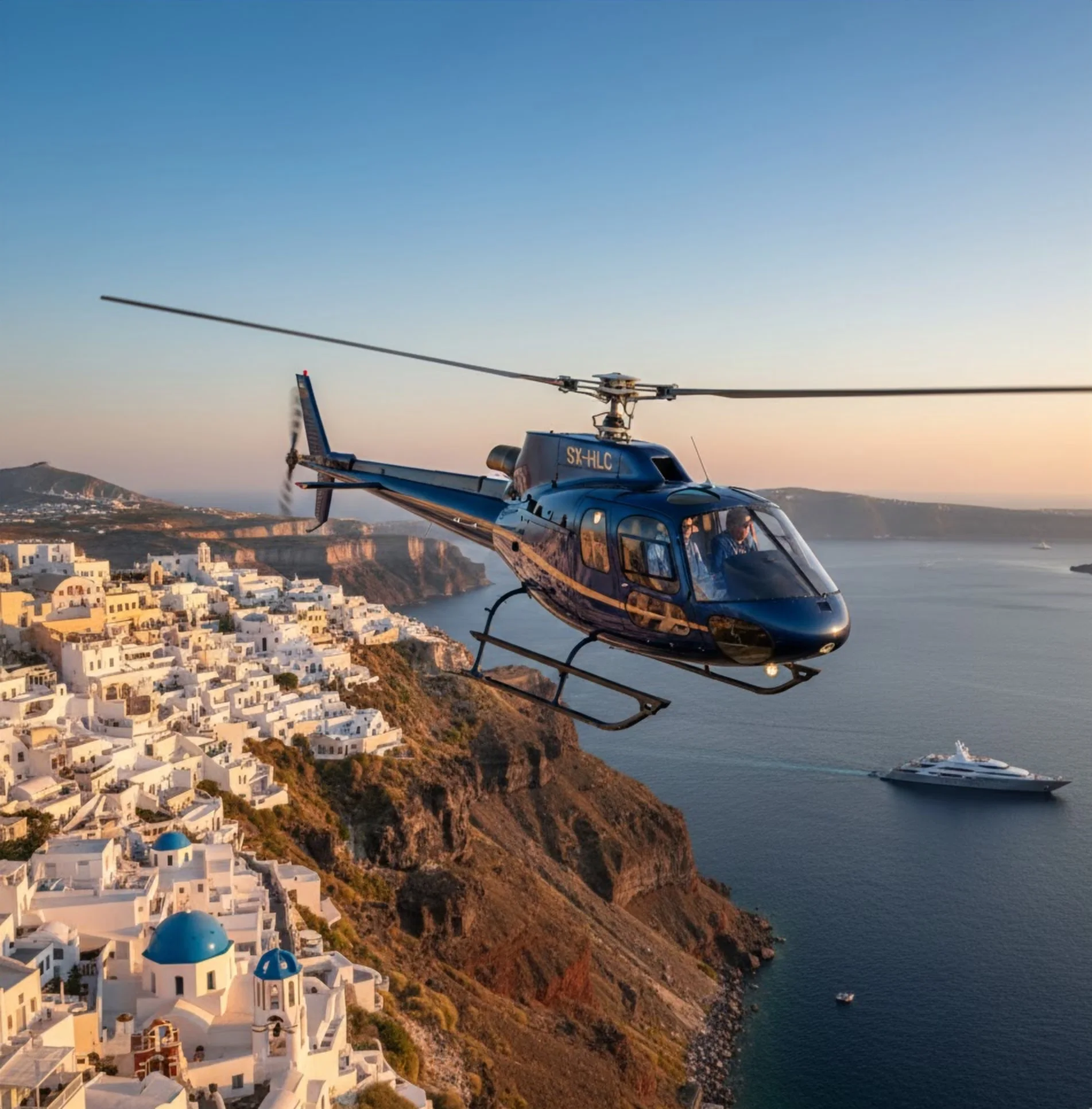 Вертолёт Airbus H125 для межостровных перелётов по Греции